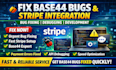 fix base 44 bugs base44 do base 44 debugging base appand stripe integration fast