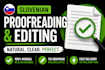 translate english to slovenian naturally and professionally