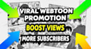 do viral webtoon promotion to boost views and subscribers