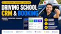 setup driving school CRM for bookings instructors students and automation