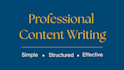 write simple, human sounding content that is easy to read and understand