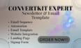 setup convertkit newsletter convertkit email sequence expert kit landing page