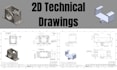 create 2d manufacturing drawings