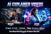 do ai explainer video using veo3 google veo3, runway kling or synthesia sora