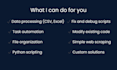 automate your tasks using python scripts