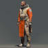 sci fi character illustration or sci fi character