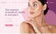 design squarespace botox clinic website cosmetic treatment website