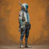 sci fi character illustration or sci fi character