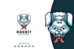 design super high quality rabbit logo with free source file