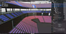 stadium modular 3d blender