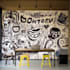 design creative wall art, doodle, decals, murals, canvas