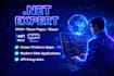 develop asp dot net core, blazor, razor, maui apps with api integration