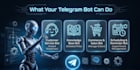 build professional custom telegram bot for business tasks