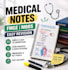 create easy medical notes for mbbs and fmge students