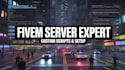 create custom esx or qbcore  fivem server with premium script and fix bugs