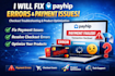 fix payhip error payment issue checkout troubleshooting product optimization