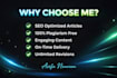 write SEO blog posts and high quality content