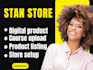 create high converting stan store sales funnel with email automation