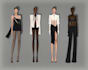 create fashion design illustration and technical drawing