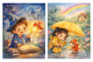 create watercolour childrens book illustrations for KDP and selfpublishing