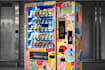design a unique vending machine wrap
