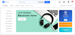 build responsive ecommerce and dashboard sites HTML, CSS, js