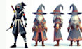 make 3d low poly model lowpoly character lowpoly roblox game asset and animation