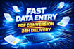 handle your document conversion and virtual assistant tasks