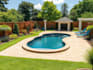 design layout 2d, landscape garden, backyard, pool