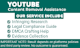 file dmca takedowns to remove stolen youtube content