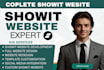 customize showit template redesign showit boild showit website