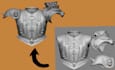 create custom 3d cosplay armor, anime mask, helmets and stl models for printing