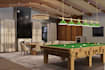 visualize commercial bar,club lounge,golf simulator, billiard room, interior cgi