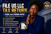 file US llc tax return 1120 and form 5472 for foreign owned llc