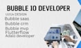 build no code app adalo bubble io glide flutterflow mvp mobile app developer