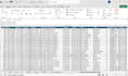 do excel data cleaning, formatting, and data processing with sorting