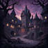 create dark art illustration
