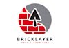 create  professional modern masonry, brick construction logo