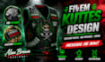 create mc kuttes fivem vest flag mc bike patch kuttes