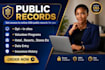 automate public records creation using a bot