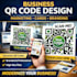 create business qr code for marketing, cards, and branding