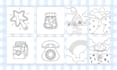 draw bold and easy kawaii coloring pages
