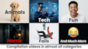 create engaging youtube compilation content