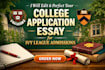edit your law school personal statement sop within 24 hour