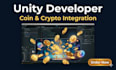 add crypto coins and token system to your unity game