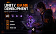 unity game developer, unity game development, unity 2d, unity 3d game art design