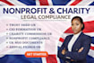 do UK charity registration, cio cic setup, and expert grant writing