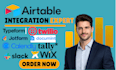 build your airtable integrate jotform, carlendly, tallyform, slack, googleform