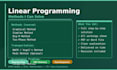 solve linear programming and operations research problems