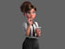 custom 2d 3d cartoon character for film
